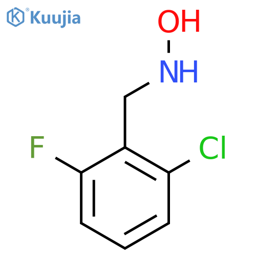 N-(2-chloro-6-fluorophenyl)methylhydroxylamine structure