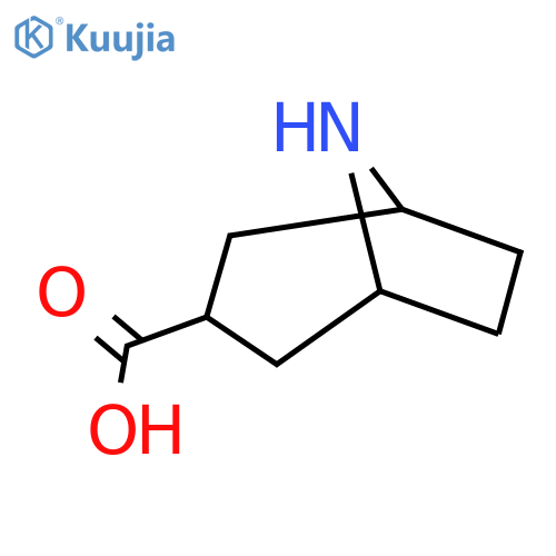 8-Azabicyclo[3.2.1]octane-3-carboxylic acid structure