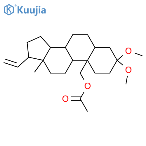 Pregn-20-ene-3,19-diol; (3β,5α)-form, 3-Ketone, 3-di-Me acetal, 19-Ac structure