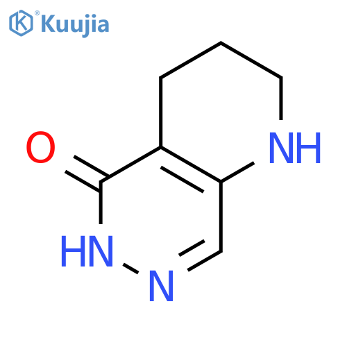 1H,2H,3H,4H,5H,6H-pyrido2,3-dpyridazin-5-one structure