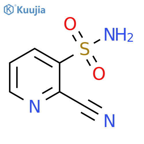 2-cyanopyridine-3-sulfonamide structure