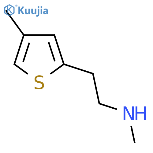 methyl2-(4-methylthiophen-2-yl)ethylamine structure