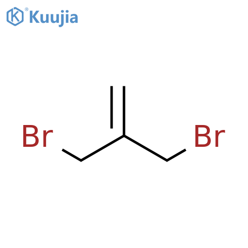 3-Bromo-2-(bromomethyl)prop-1-ene structure