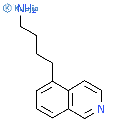 4-(isoquinolin-5-yl)butan-1-amine structure