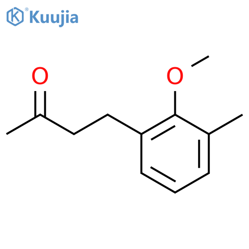 4-(2-methoxy-3-methylphenyl)butan-2-one structure