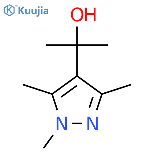 2-(trimethyl-1H-pyrazol-4-yl)propan-2-ol structure