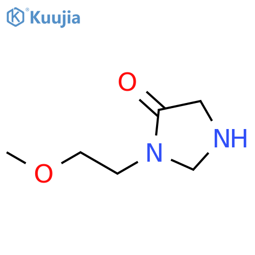3-(2-methoxyethyl)imidazolidin-4-one structure