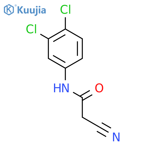 2-Cyano-N-(3,4-dichlorophenyl)acetamide structure