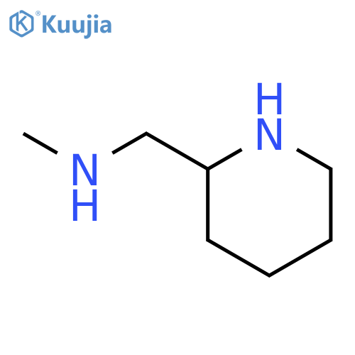 methyl({(2S)-piperidin-2-ylmethyl})amine structure