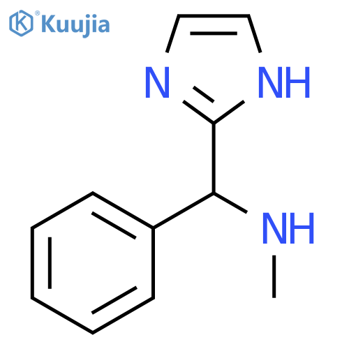 1H-imidazol-2-yl(phenyl)methyl(methyl)amine structure