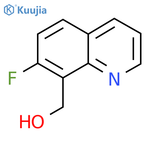 (7-Fluoroquinolin-8-yl)methanol structure