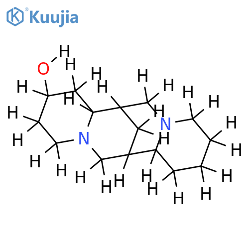 (-)-4alpha-hydroxysparteine structure