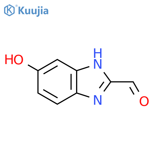 2-Formyl-5-hydroxy-1H-benzimidazole structure