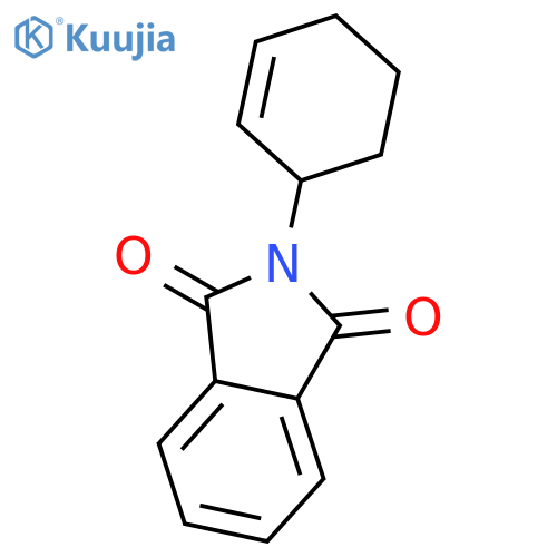 1H-Isoindole-1,3(2H)-dione, 2-(2-cyclohexen-1-yl)- structure