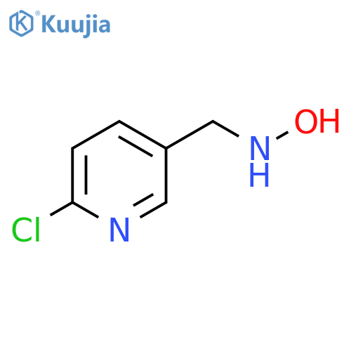 N-(6-chloropyridin-3-yl)methylhydroxylamine structure