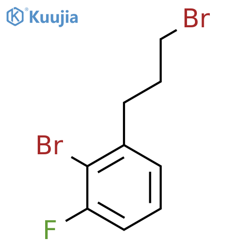 2-Bromo-3-(3-bromopropyl)fluorobenzene structure