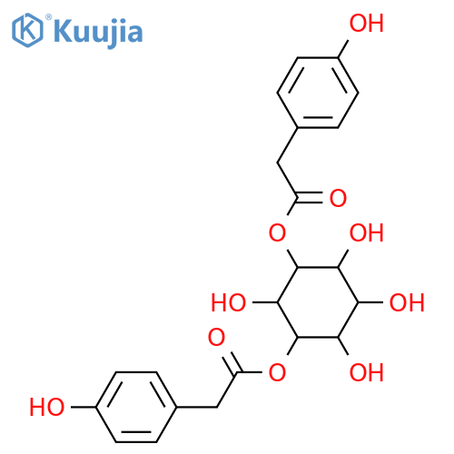 chiro-Inositol; D-form, 1,3-Bis-O-(4-hydroxyphenylacetyl) structure