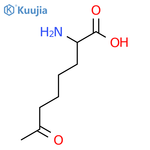 2-amino-7-oxooctanoic acid structure