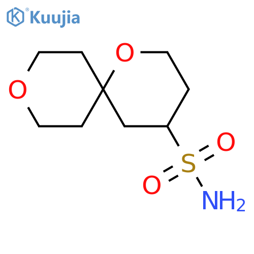 1,9-dioxaspiro5.5undecane-4-sulfonamide structure