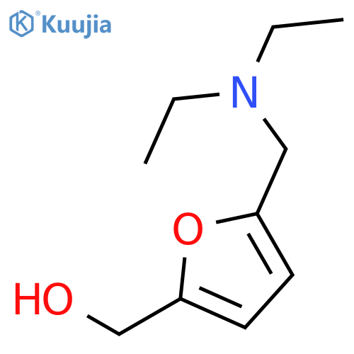 (5-((Diethylamino)methyl)furan-2-yl)methanol structure