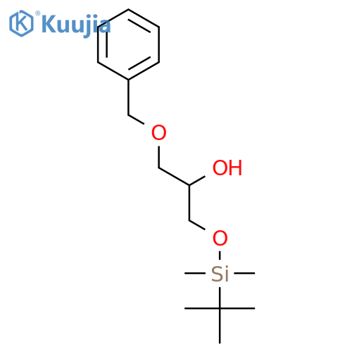 2-Propanol, 1-[[(1,1-dimethylethyl)dimethylsilyl]oxy]-3-(phenylmethoxy)- structure