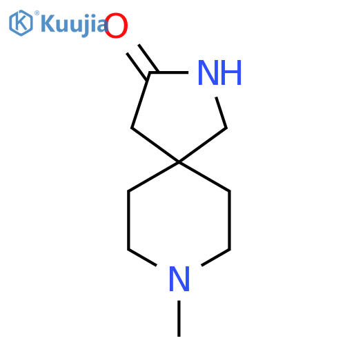 8-Methyl-2,8-diazaspiro[4.5]decan-3-one structure