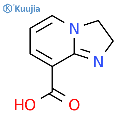 2h,3h-Imidazo[1,2-a]pyridine-8-carboxylic acid structure