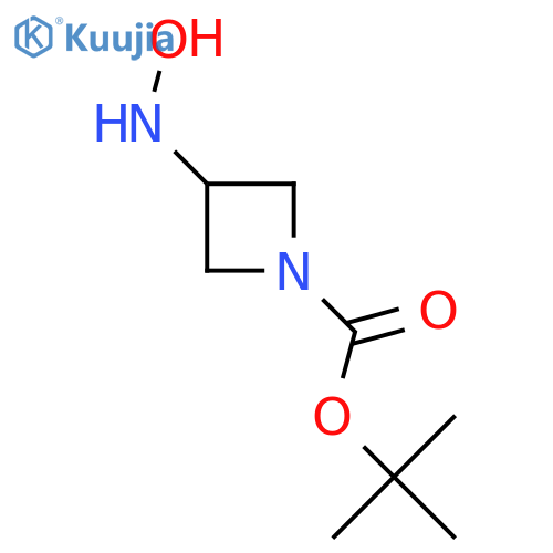 Tert-butyl 3-(hydroxyamino)azetidine-1-carboxylate structure