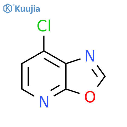 7-chloro-1,3oxazolo5,4-bpyridine structure