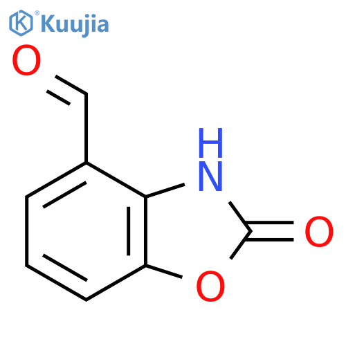 2-Hydroxybenzo[d]oxazole-4-carboxaldehyde structure