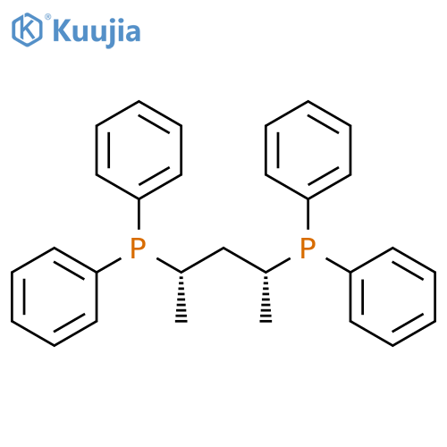 Phosphine, [(1R,3S)-1,3-dimethyl-1,3-propanediyl]bis[diphenyl-, rel- (9CI) structure