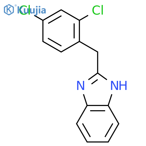2-(2,4-Dichlorobenzyl)-1H-benzodimidazole structure