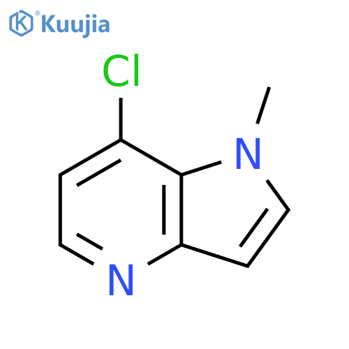 7-Chloro-1-methyl-1H-pyrrolo[3,2-b]pyridine structure