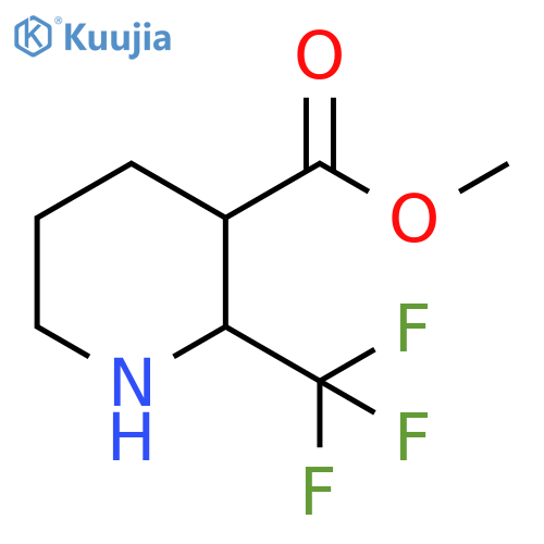 methyl 2-(trifluoromethyl)piperidine-3-carboxylate, Mixture of diastereomers structure