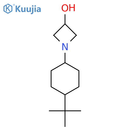 1-(4-(Tert-butyl)cyclohexyl)azetidin-3-ol structure