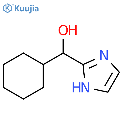 cyclohexyl(1H-imidazol-2-yl)methanol structure