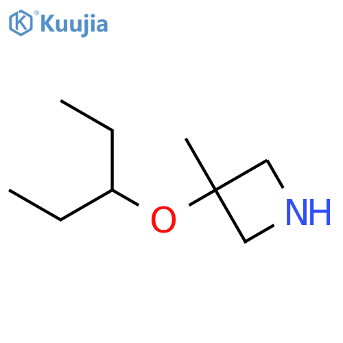 3-methyl-3-(pentan-3-yloxy)azetidine structure
