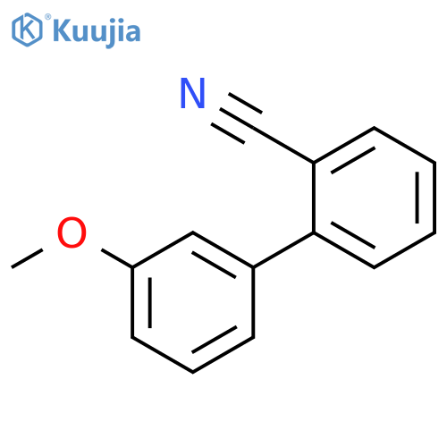 2-(3-Methoxyphenyl)benzonitrile structure