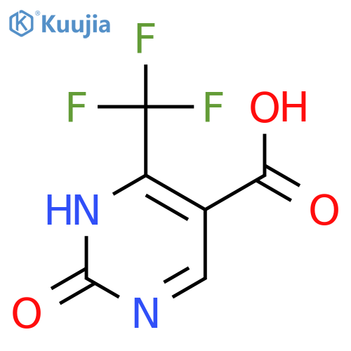 5-Pyrimidinecarboxylicacid, 1,2-dihydro-2-oxo-6-(trifluoromethyl)- structure