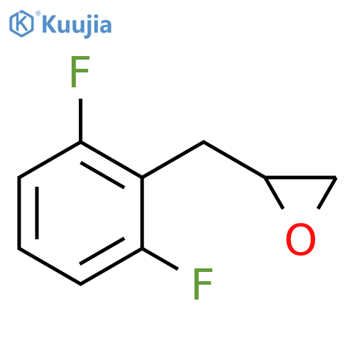Oxirane, 2-[(2,6-difluorophenyl)methyl]- structure