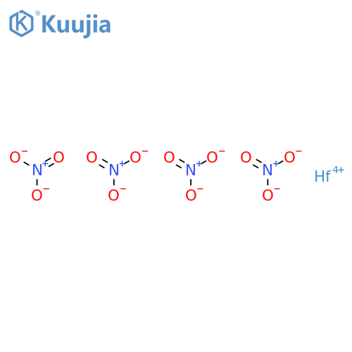 Nitric acid,hafnium(4+) salt (4:1) structure