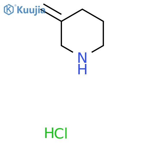 3-methylenepiperidine;hydrochloride structure