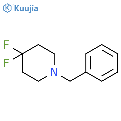 1-Benzyl-4,4-difluoropiperidine structure