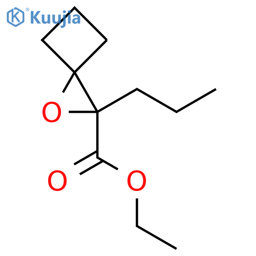 Ethyl 2-propyl-1-oxaspiro[2.3]hexane-2-carboxylate structure