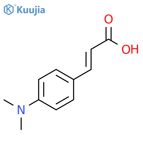 4-(Dimethylamino)cinnamic acid structure