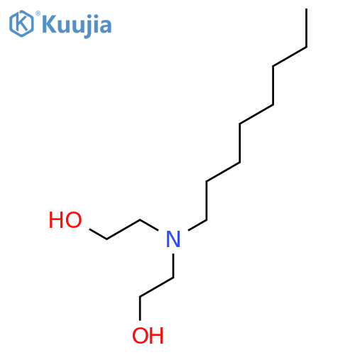 2-(2-hydroxyethyl)(octyl)aminoethan-1-ol structure
