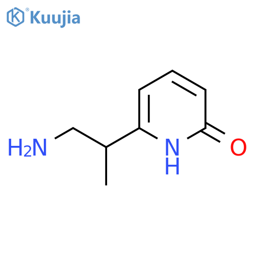 6-(1-Aminopropan-2-yl)pyridin-2-ol structure