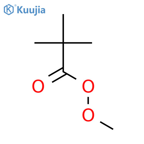 PROPANEPEROXOIC ACID, 2,2-DIMETHYL-, METHYL ESTER structure