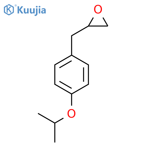 2-{4-(propan-2-yloxy)phenylmethyl}oxirane structure