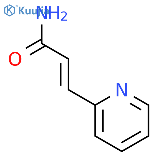 2-Propenamide,3-(2-pyridinyl)-, (E)- (9CI) structure